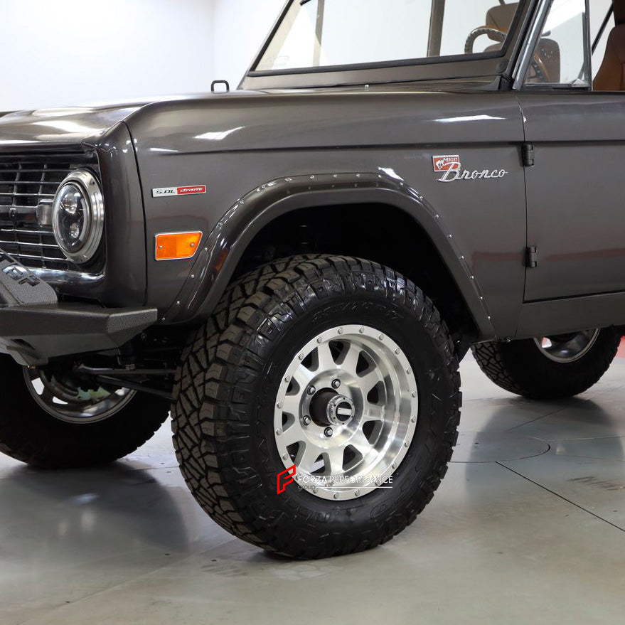 Buy Now BEADLOCK FORGED WHEELS RIMS for FORD BRONCO 1968 and upgrade car parts from SIR Tuning at the Best Price. Headlights, Tail lights, Bodykits, Navigations, wheels and more - Fast & Free Shipping within Europe, US & Worldwide.