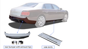 Buy Now BODY KIT for BENTLEY FLYING SPUR 2013 - 2019 and upgrade car parts from SIR Tuning at the Best Price. Headlights, Tail lights, Bodykits, Navigations, body kit and more - Fast & Free Shipping within Europe, US & Worldwide.