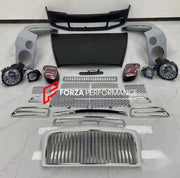 Buy Now CONVERSION BODY KIT for BENTLEY MULSANNE 2009 - 2016 to FACELIFT 2017 - 2020 and upgrade car parts from SIR Tuning at the Best Price. Headlights, Tail lights, Bodykits, Navigations, body kit and more - Fast & Free Shipping within Europe, US & Worldwide.