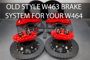 Buy Now FRONT REAR BIG BRAKE KIT for MERCEDES BENZ G-class W464 G63 and upgrade car parts from SIR Tuning at the Best Price. Headlights, Tail lights, Bodykits, Navigations, Carbon body kit and more - Fast & Free Shipping within Europe, US & Worldwide.