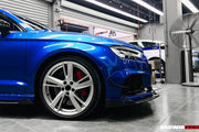 Buy Now CARBON FIBER FRONT CANARDS for AUDI RS3 8V FACELIFT 2017 - 2020 | BKSS STYLE and upgrade car parts from SIR Tuning at the Best Price. Headlights, Tail lights, Bodykits, Navigations, body kit and more - Fast & Free Shipping within Europe, US & Worldwide.