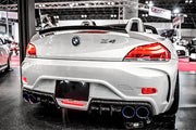 Buy Now SBE REAR BUMPER FOR BMW Z4 E89 and upgrade car parts from SIR Tuning at the Best Price. Headlights, Tail lights, Bodykits, Navigations, body kit and more - Fast & Free Shipping within Europe, US & Worldwide.
