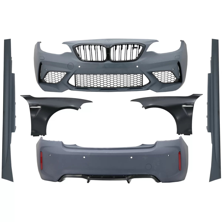 Body Kit suitable for BMW 2 Series F22 Coupe F23 Cabrio (2014-2017) M2C Design – product image 1