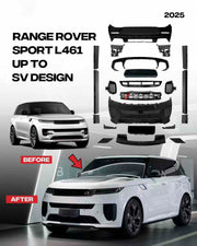 Buy Now BODY KIT for LAND ROVER RANGE ROVER SPORT L461 2022+ UPGRADE to SV DESIGN and upgrade car parts from SIR Tuning at the Best Price. Headlights, Tail lights, Bodykits, Navigations, Body Kit and more - Fast & Free Shipping within Europe, US & Worldwide.
