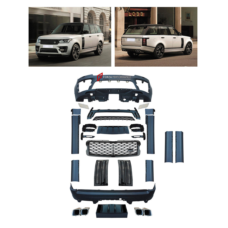Buy Now BODY KIT for LAND ROVER RANGE ROVER VOGUE 2013 - 2017 and upgrade car parts from SIR Tuning at the Best Price. Headlights, Tail lights, Bodykits, Navigations, Body Kit and more - Fast & Free Shipping within Europe, US & Worldwide.