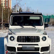 Buy Now CONVERSION BODY KIT for MERCEDES BENZ G CLASS G63 W463 1990 - 2017 to W464 2018 - 2024 and upgrade car parts from SIR Tuning at the Best Price. Headlights, Tail lights, Bodykits, Navigations, body kit and more - Fast & Free Shipping within Europe, US & Worldwide.