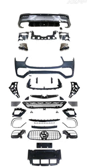 Buy Now AMG FACELIFT UPGRADE KIT for GLE COUPE C167 to AMG GLE 63 and upgrade car parts from SIR Tuning at the Best Price. Headlights, Tail lights, Bodykits, Navigations, body kit and more - Fast & Free Shipping within Europe, US & Worldwide.