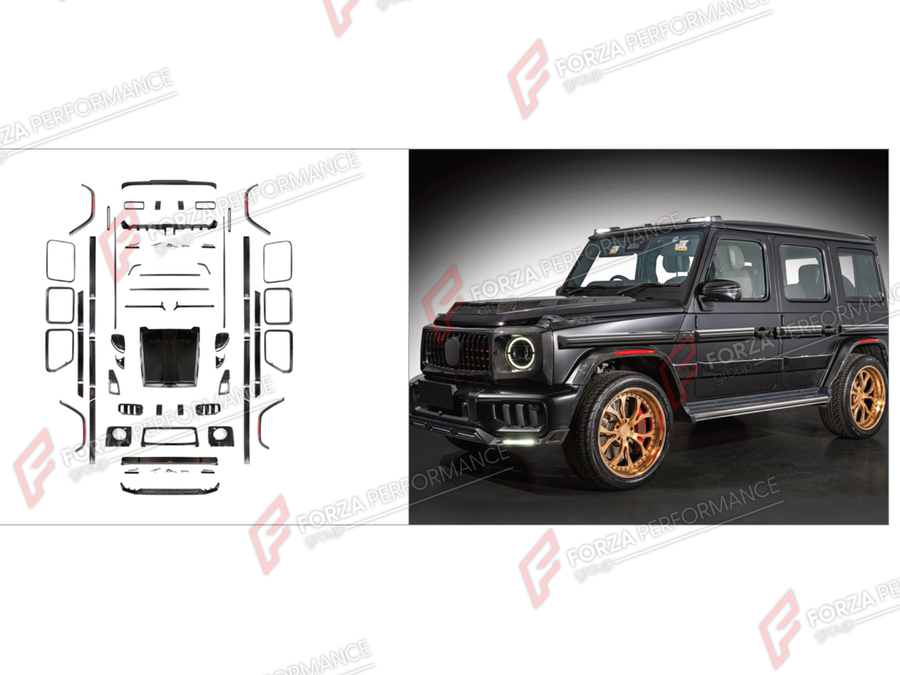 Buy Now BODY KIT for MERCEDES-BENZ G-CLASS W465 G63 G450D G500 G550 2025+ and upgrade car parts from SIR Tuning at the Best Price. Headlights, Tail lights, Bodykits, Navigations, Body Kit and more - Fast & Free Shipping within Europe, US & Worldwide.