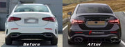 Buy Now BODY KIT for MERCEDES-BENZ A-CLASS W177 A45 S AMG SEDAN 2018+ and upgrade car parts from SIR Tuning at the Best Price. Headlights, Tail lights, Bodykits, Navigations, body kit and more - Fast & Free Shipping within Europe, US & Worldwide.