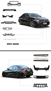 Buy Now BODY KIT for MERCEDES-BENZ C CLASS C63 W205 2014 - 2018 and upgrade car parts from SIR Tuning at the Best Price. Headlights, Tail lights, Bodykits, Navigations, body kit and more - Fast & Free Shipping within Europe, US & Worldwide.