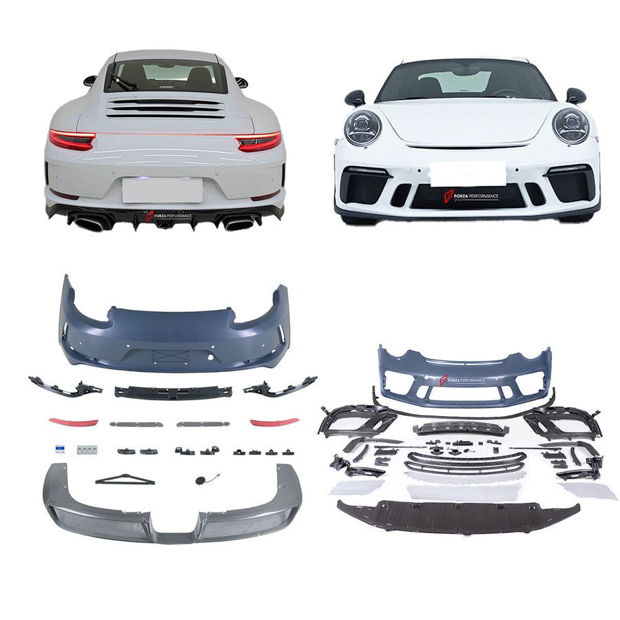 Buy Now CONVERSION UPGRADE BODY KIT for PORSCHE 911 991.1 991.2 2011 - 2020 upgrade to GT3 991.2 and upgrade car parts from SIR Tuning at the Best Price. Headlights, Tail lights, Bodykits, Navigations, body kit and more - Fast & Free Shipping within Europe, US & Worldwide.