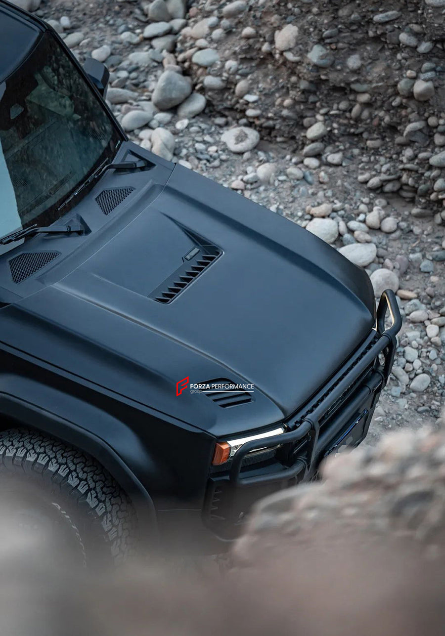 Buy Now DRY CARBON HOOD / BONNET for TOYOTA LAND CRUISER 250 LC 250 2024 and upgrade car parts from SIR Tuning at the Best Price. Headlights, Tail lights, Bodykits, Navigations, Carbon body kit and more - Fast & Free Shipping within Europe, US & Worldwide.