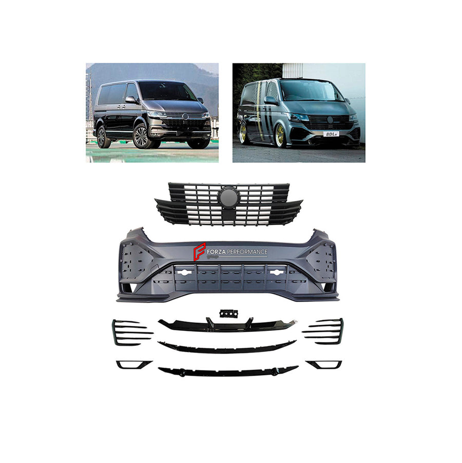 Buy Now BODY KIT for VOLKSWAGEN TRANSPORTER T6.1 2019 - 2024 and upgrade car parts from SIR Tuning at the Best Price. Headlights, Tail lights, Bodykits, Navigations, Body Kit and more - Fast & Free Shipping within Europe, US & Worldwide.