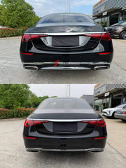 Buy Now CONVERSION BODY KIT for MERCEDES-BENZ S CLASS W223 S400/S450/S500 UPGRADE TO MAYBACH S680 and upgrade car parts from SIR Tuning at the Best Price. Headlights, Tail lights, Bodykits, Navigations, body kit and more - Fast & Free Shipping within Europe, US & Worldwide.