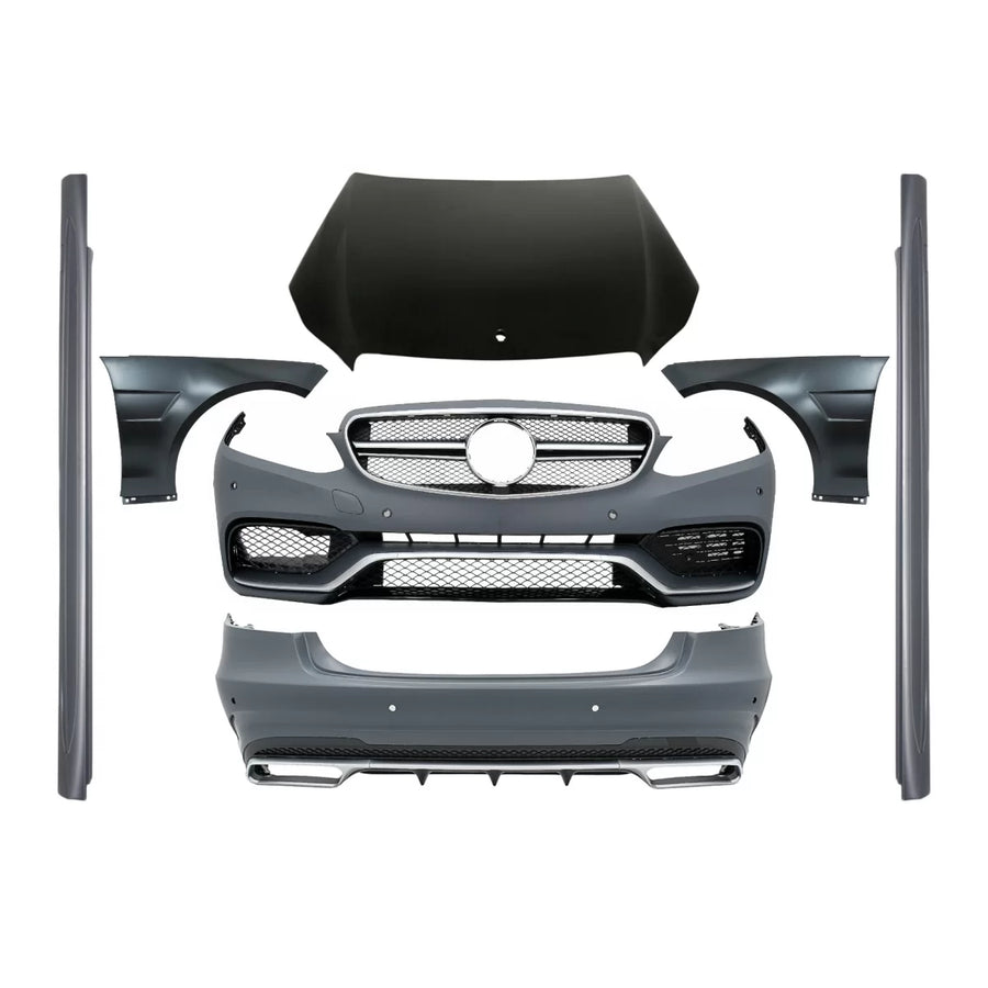 Body Kit suitable for Mercedes E-Class W212 Facelift (2013-2016) E63 Design Side Skirts – product image 1