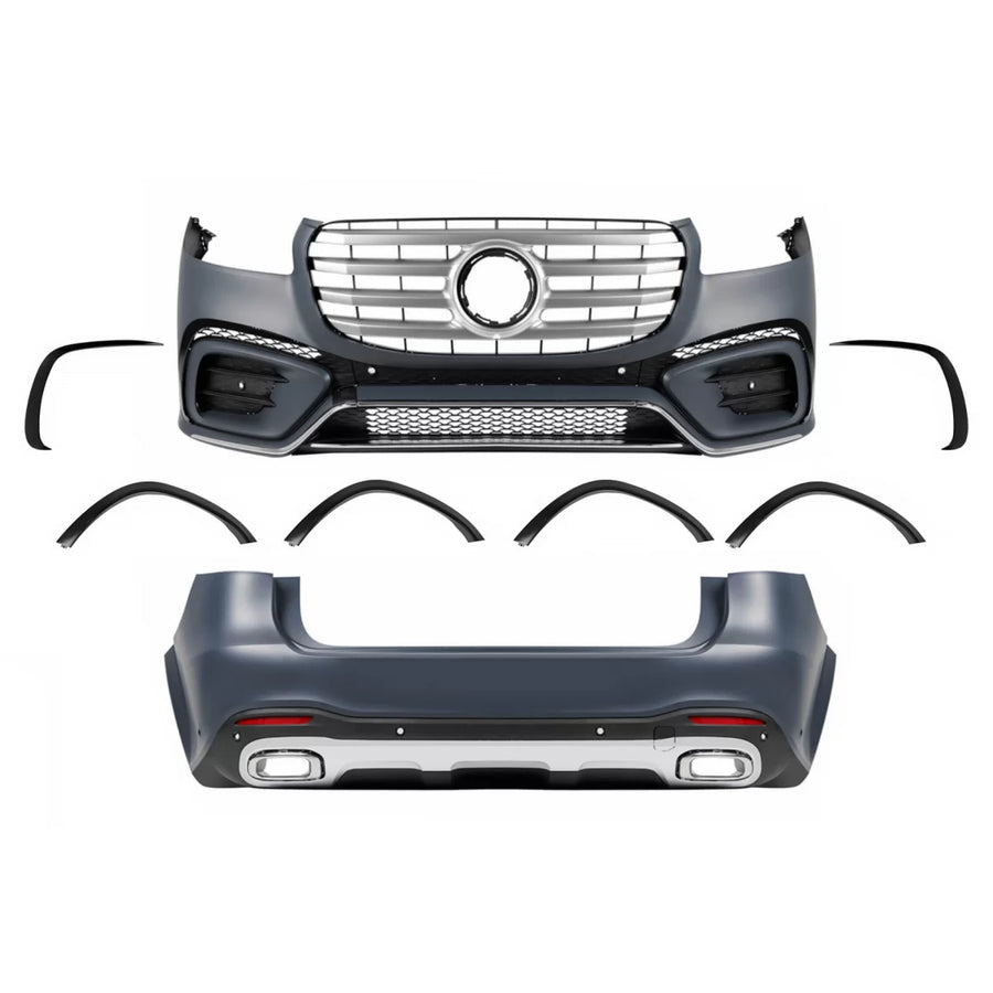 Body Kit suitable for Mercedes GLS SUV X167 (2019-2023) Sport Line Design – product image 1