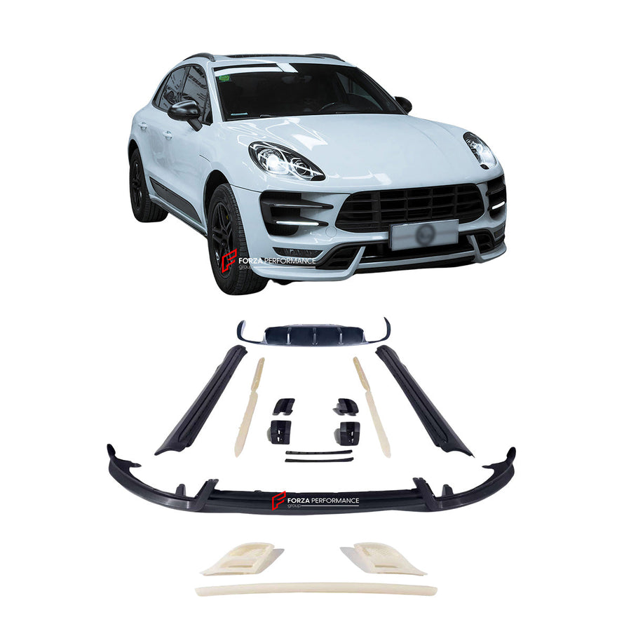 Buy Now BODY KIT for PORSCHE MACAN 2014-2017 UPGRADE TO TKT&TURBO STYLE and upgrade car parts from SIR Tuning at the Best Price. Headlights, Tail lights, Bodykits, Navigations, Carbon body kit and more - Fast & Free Shipping within Europe, US & Worldwide.