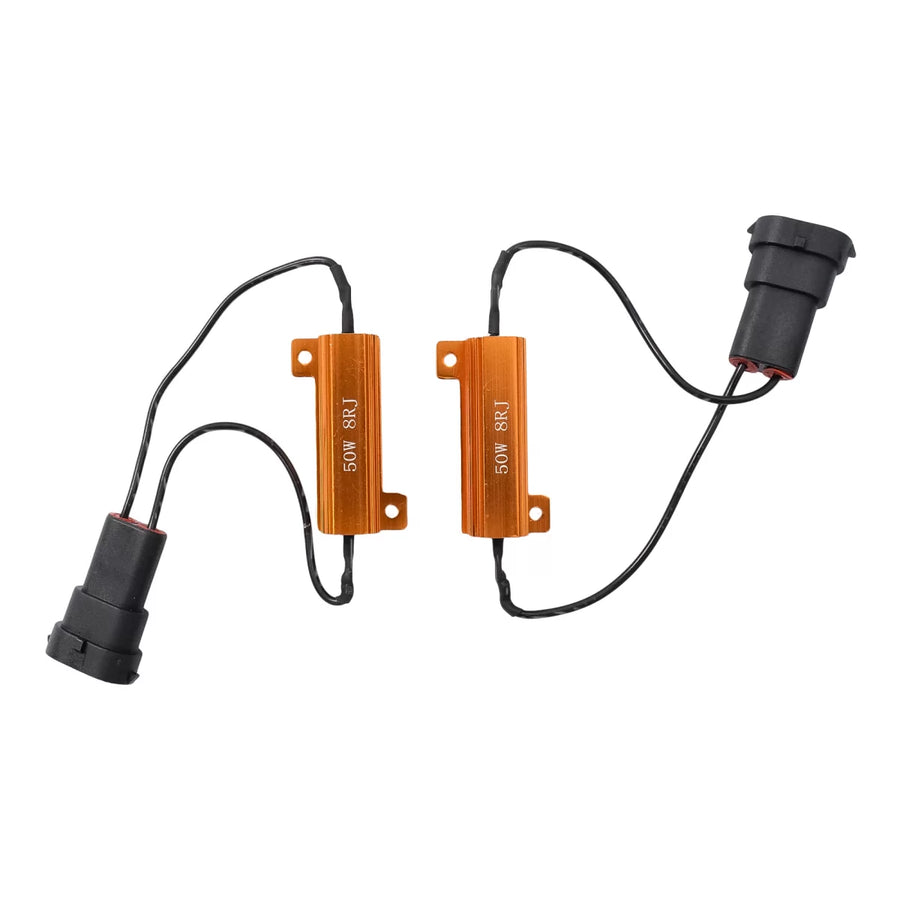 Bulbs Resistors 50W 8RJ CanbusModule Anti Error Dashboard Error Adapter Canceller Set – product image 1