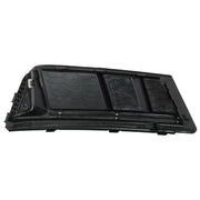 Bumper Lower Grille Covers Side Grilles suitable for Audi A4 B9 Sedan Avant (2016-2018) RS4 Design Black Edition – product im
