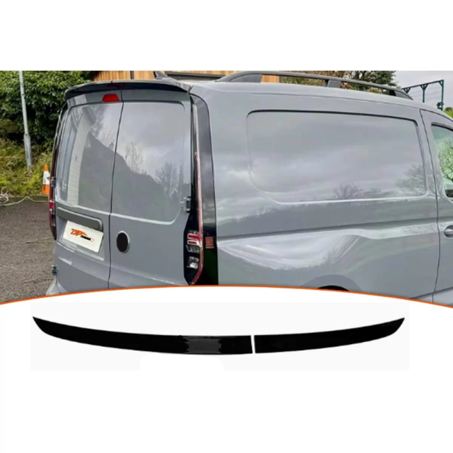 Caddy MK4 Rear Roof Spoiler Piano Black ABS / 2020-up (2 Parts) – product image 1