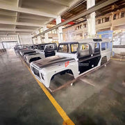 Buy Now CAR BODY SHELL for LAND ROVER DEFENDER 90 110 130 L315 L316 1983 - 2016 and upgrade car parts from SIR Tuning at the Best Price. Headlights, Tail lights, Bodykits, Navigations, body kit and more - Fast & Free Shipping within Europe, US & Worldwide.