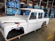 Buy Now CAR BODY SHELL for LAND ROVER DEFENDER 90 110 130 L315 L316 1983 - 2016 and upgrade car parts from SIR Tuning at the Best Price. Headlights, Tail lights, Bodykits, Navigations, body kit and more - Fast & Free Shipping within Europe, US & Worldwide.