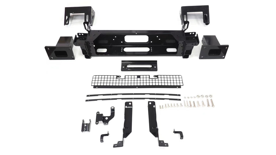 Buy Now Bumper Guard + Winch bracket for New Land Rover DEFENDER 2020+ and upgrade car parts from SIR Tuning at the Best Price. Headlights, Tail lights, Bodykits, Navigations, Carbon body kit and more - Fast & Free Shipping within Europe, US & Worldwide.