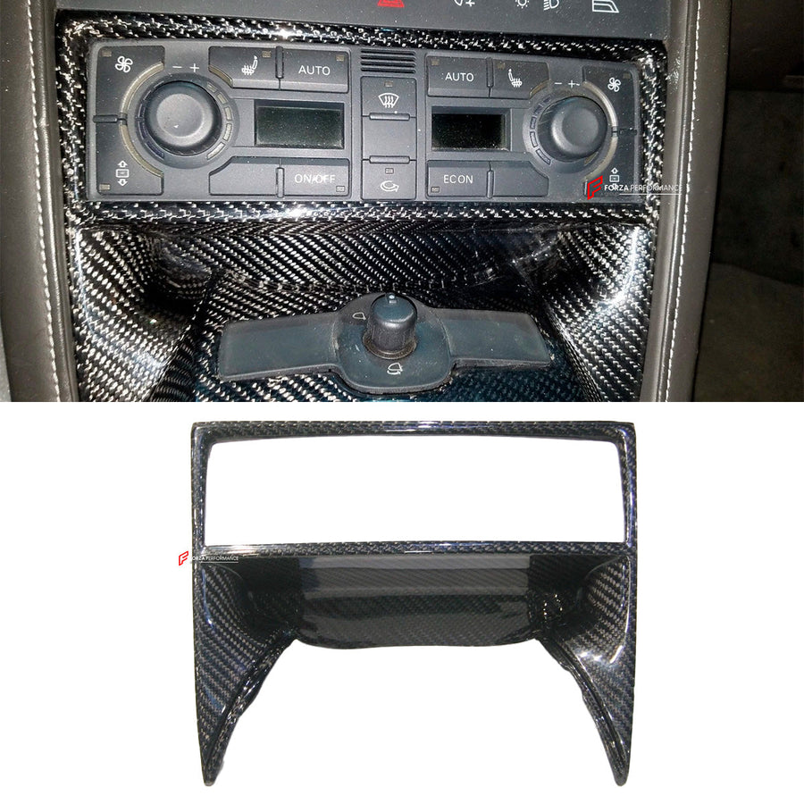 Buy Now CARBON AC CENTRAL CONSOLE COVER for LAMBORGHINI GALLARDO COUPE SPYDER 2003 - 2008 and upgrade car parts from SIR Tuning at the Best Price. Headlights, Tail lights, Bodykits, Navigations, body kit and more - Fast & Free Shipping within Europe, US & Worldwide.