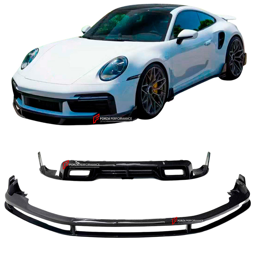 Buy Now DRY CARBON AERO KIT for PORSCHE 911 992.1 TURBO S 2021 - 2025 and upgrade car parts from SIR Tuning at the Best Price. Headlights, Tail lights, Bodykits, Navigations, Carbon body kit and more - Fast & Free Shipping within Europe, US & Worldwide.