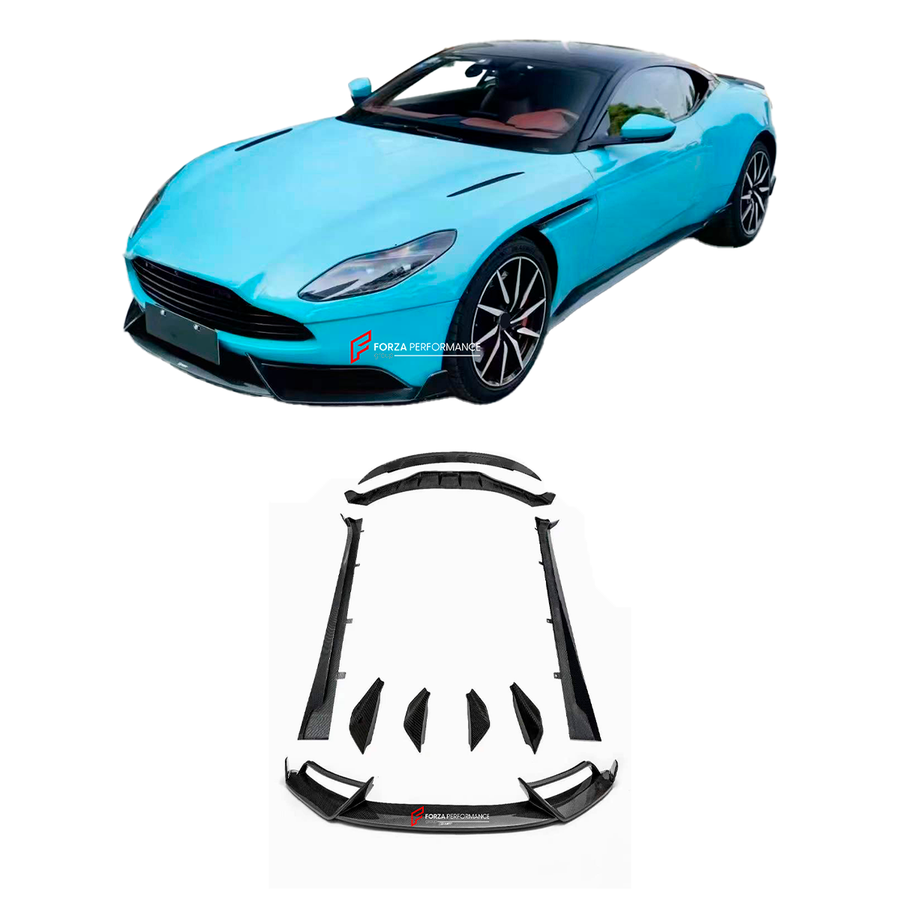 Buy Now CARBON BODY KIT for ASTON MARTIN DB11 2016 - 2023 and upgrade car parts from SIR Tuning at the Best Price. Headlights, Tail lights, Bodykits, Navigations, body kit and more - Fast & Free Shipping within Europe, US & Worldwide.