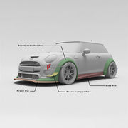 Buy Now CARBON BODY KIT for BMW MINI COOPER III 2014 - 2021 and upgrade car parts from SIR Tuning at the Best Price. Headlights, Tail lights, Bodykits, Navigations, body kit and more - Fast & Free Shipping within Europe, US & Worldwide.