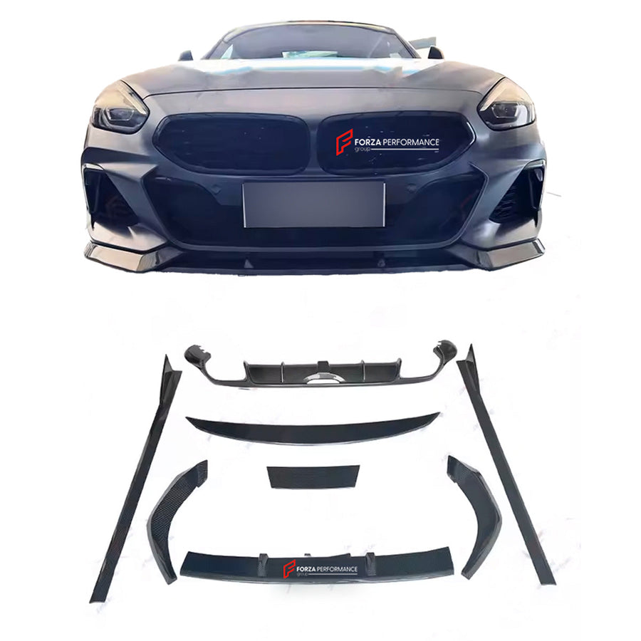 Buy Now CARBON BODY KIT for BMW Z4 G29 2018 - 2022 and upgrade car parts from SIR Tuning at the Best Price. Headlights, Tail lights, Bodykits, Navigations, body kit and more - Fast & Free Shipping within Europe, US & Worldwide.