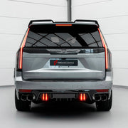 Buy Now CARBON BODY KIT for CADILLAC ESCALADE V 2021 - 2024 and upgrade car parts from SIR Tuning at the Best Price. Headlights, Tail lights, Bodykits, Navigations, body kit and more - Fast & Free Shipping within Europe, US & Worldwide.