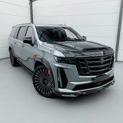 Buy Now CARBON BODY KIT for CADILLAC ESCALADE V 2021 - 2024 and upgrade car parts from SIR Tuning at the Best Price. Headlights, Tail lights, Bodykits, Navigations, body kit and more - Fast & Free Shipping within Europe, US & Worldwide.