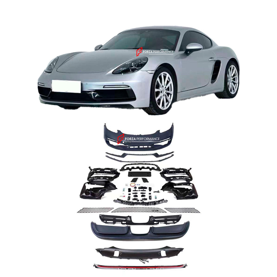 Buy Now CARBON BODY KIT for PORSCHE 718 982 BOXSTER CAYMAN 2016 - 2021 and upgrade car parts from SIR Tuning at the Best Price. Headlights, Tail lights, Bodykits, Navigations, Carbon body kit and more - Fast & Free Shipping within Europe, US & Worldwide.