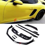 Buy Now CARBON BODY KIT for PORSCHE 718 CAYMAN 2016+ and upgrade car parts from SIR Tuning at the Best Price. Headlights, Tail lights, Bodykits, Navigations, body kit and more - Fast & Free Shipping within Europe, US & Worldwide.