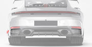 Buy Now DRY CARBON REAR CANARDS for PORSCHE 911 992.2 CARRERA 2025+ and upgrade car parts from SIR Tuning at the Best Price. Headlights, Tail lights, Bodykits, Navigations, body kit and more - Fast & Free Shipping within Europe, US & Worldwide.