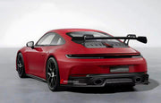 Buy Now DRY CARBON REPLACEMENT UPPER REAR DIFFUSER for PORSCHE 911 992.2 CARRERA 2025+ and upgrade car parts from SIR Tuning at the Best Price. Headlights, Tail lights, Bodykits, Navigations, body kit and more - Fast & Free Shipping within Europe, US & Worldwide.