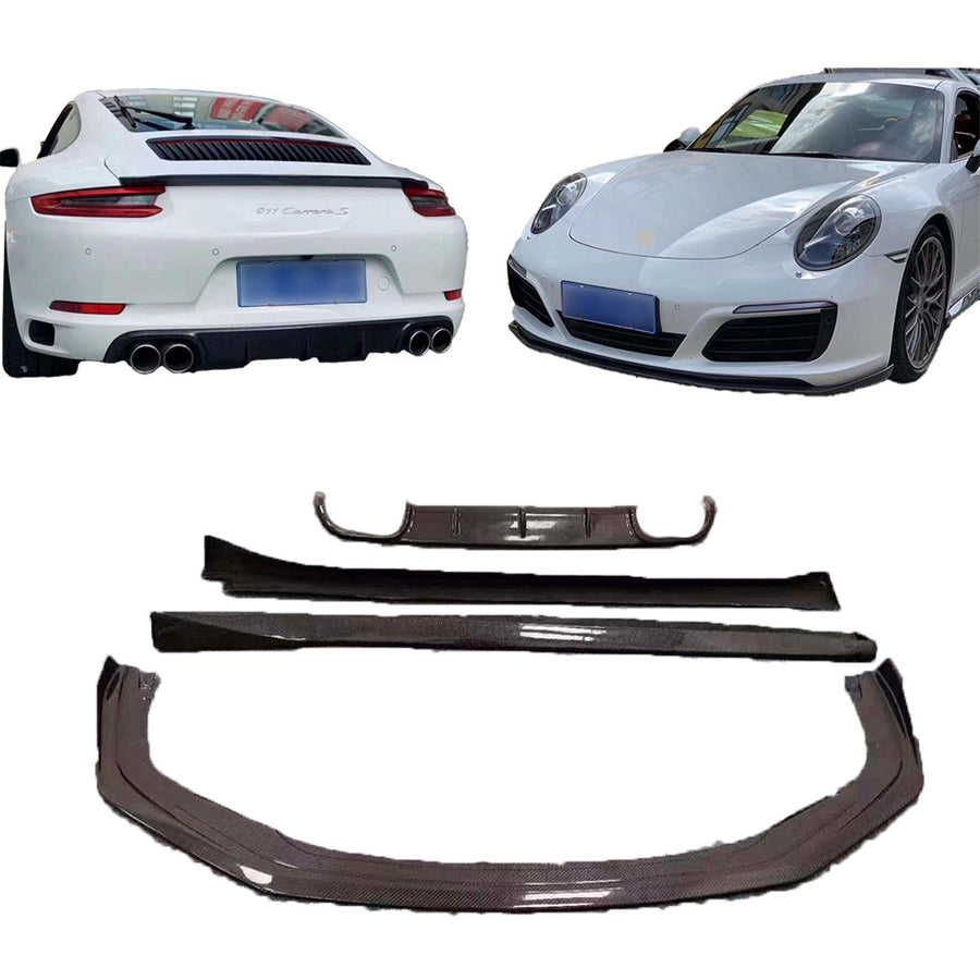 Buy Now CARBON AERO KIT for PORSCHE 911 CARRERA 991.2 2015 - 2019 and upgrade car parts from SIR Tuning at the Best Price. Headlights, Tail lights, Bodykits, Navigations, Carbon body kit and more - Fast & Free Shipping within Europe, US & Worldwide.