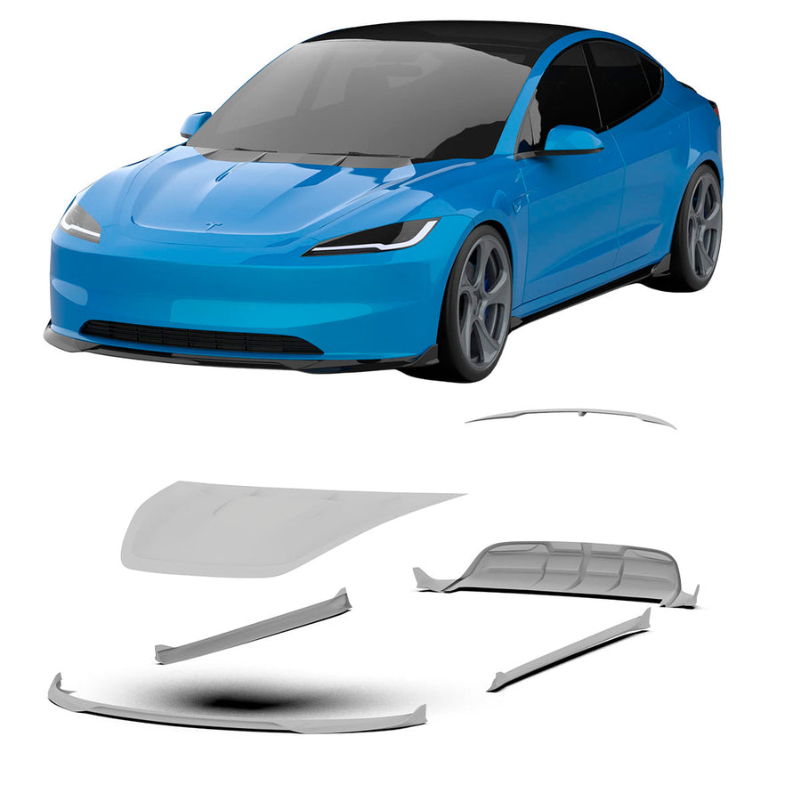 Buy Now CARBON BODY KIT for TESLA MODEL 3 FACELIFT 2023+ and upgrade car parts from SIR Tuning at the Best Price. Headlights, Tail lights, Bodykits, Navigations, body kit and more - Fast & Free Shipping within Europe, US & Worldwide.