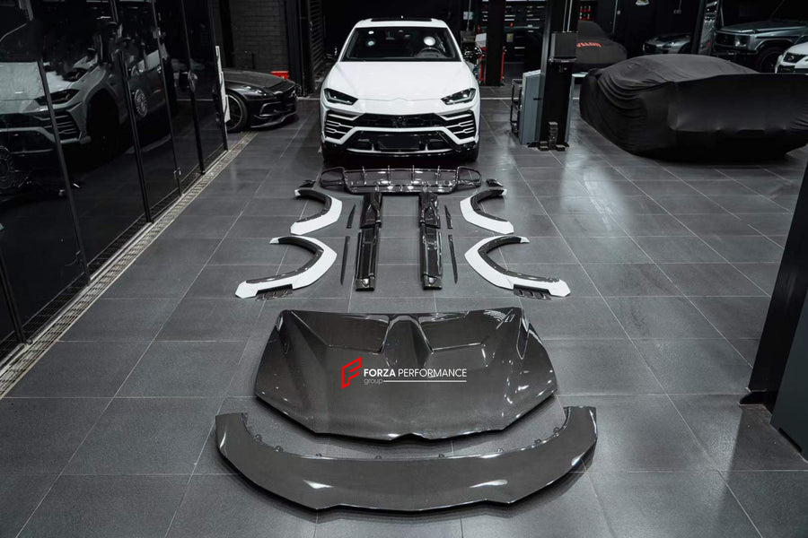 Buy Now DRY CARBON BODY KIT FOR LAMBORGHINI URUS 2018-2022 and upgrade car parts from SIR Tuning at the Best Price. Headlights, Tail lights, Bodykits, Navigations, Carbon body kit and more - Fast & Free Shipping within Europe, US & Worldwide.
