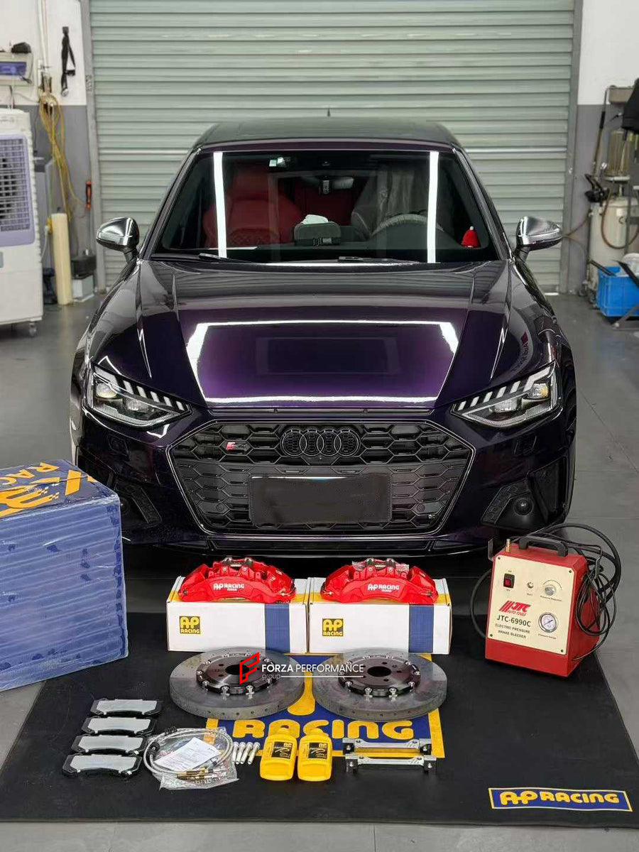 Buy Now CARBON CERAMIC BIG BRAKE KIT for AUDI S4 B9 FACELIFT 2019+ and upgrade car parts from SIR Tuning at the Best Price. Headlights, Tail lights, Bodykits, Navigations, BIG BRAKE KIT and more - Fast & Free Shipping within Europe, US & Worldwide.