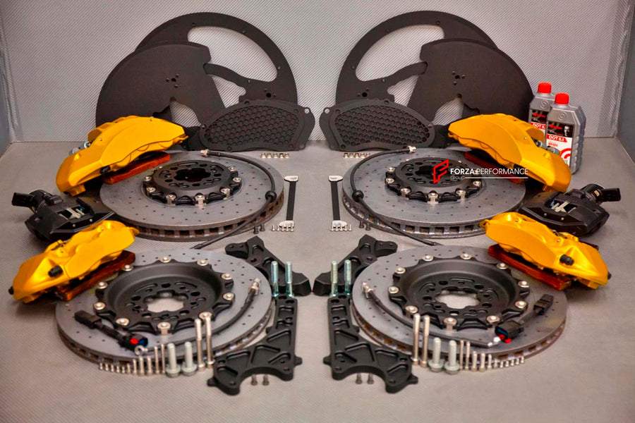 Buy Now CARBON CERAMIC BIG BRAKE KIT for BMW M3 COMPETITION G80 2020 - 2024 and upgrade car parts from SIR Tuning at the Best Price. Headlights, Tail lights, Bodykits, Navigations, BIG BRAKE KIT and more - Fast & Free Shipping within Europe, US & Worldwide.