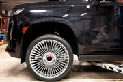 Buy Now CARBON CERAMIC BIG BRAKE KIT for CADILLAC ESCALADE 2021 - 2024 and upgrade car parts from SIR Tuning at the Best Price. Headlights, Tail lights, Bodykits, Navigations, BIG BRAKE KIT and more - Fast & Free Shipping within Europe, US & Worldwide.