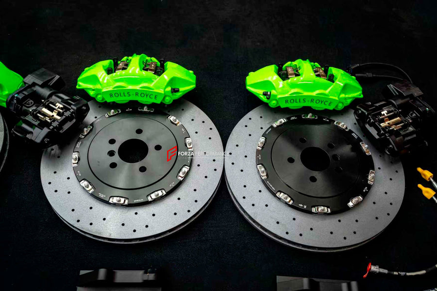 Buy Now CARBON CERAMIC BIG BRAKE KIT for ROLLS-ROYCE CULLINAN 2018 - 2024 and upgrade car parts from SIR Tuning at the Best Price. Headlights, Tail lights, Bodykits, Navigations, BIG BRAKE KIT and more - Fast & Free Shipping within Europe, US & Worldwide.