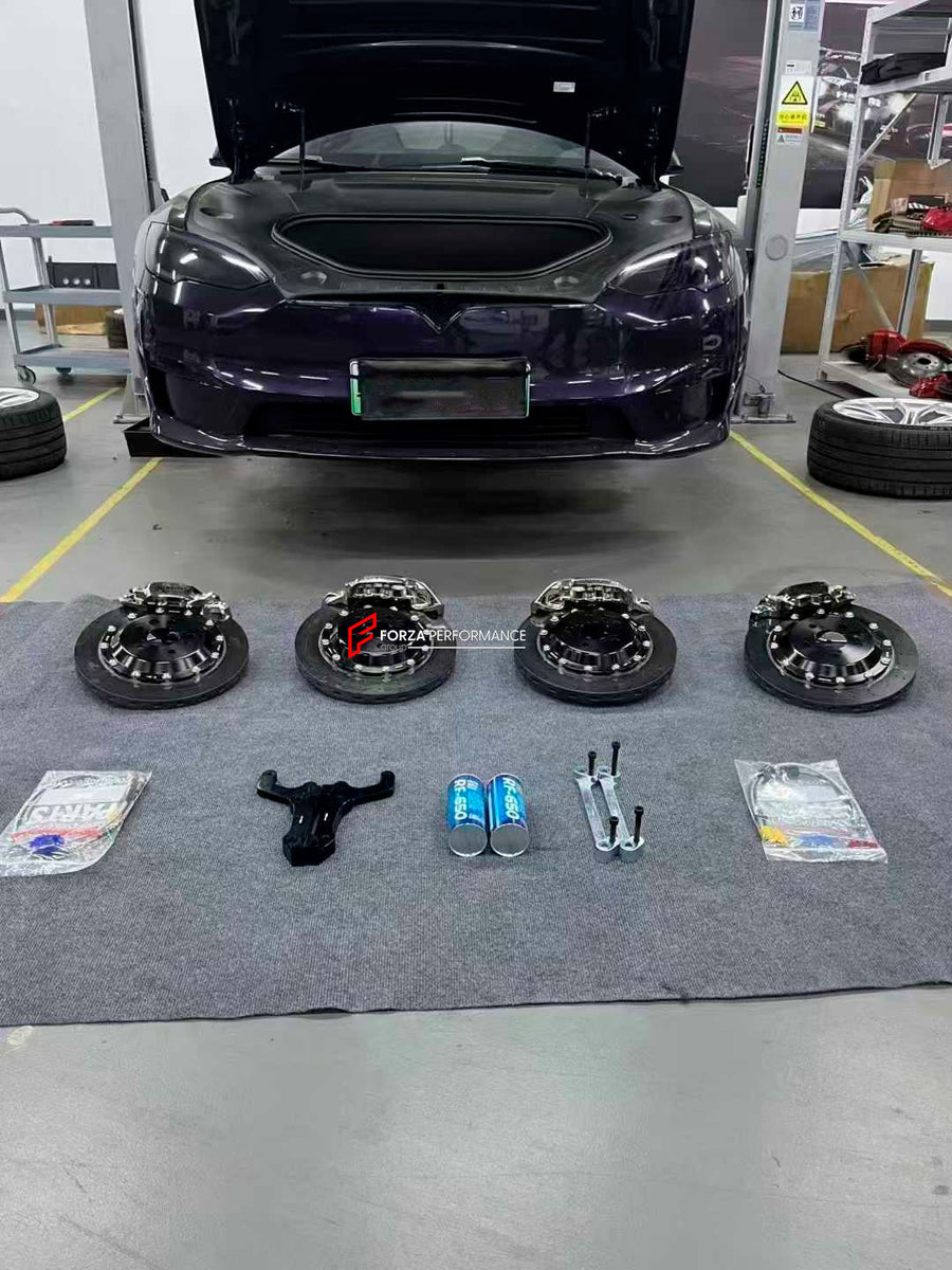 Buy Now CARBON CERAMIC BIG BRAKE KIT for TESLA MODEL S PLAID 2021+ and upgrade car parts from SIR Tuning at the Best Price. Headlights, Tail lights, Bodykits, Navigations, BIG BRAKE KIT and more - Fast & Free Shipping within Europe, US & Worldwide.
