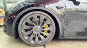 Buy Now CARBON CERAMIC BIG BRAKE KIT for TESLA MODEL Y 2020 - 2025 and upgrade car parts from SIR Tuning at the Best Price. Headlights, Tail lights, Bodykits, Navigations, BIG BRAKE KIT and more - Fast & Free Shipping within Europe, US & Worldwide.
