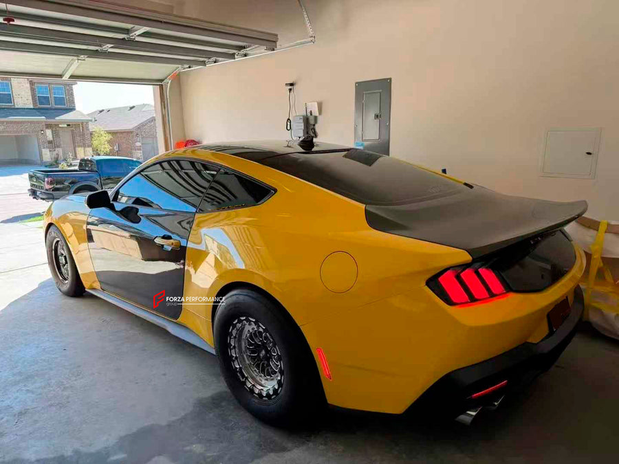 Buy Now CARBON DOORS for FORD MUSTANG S650 2024+ and upgrade car parts from SIR Tuning at the Best Price. Headlights, Tail lights, Bodykits, Navigations, body kit and more - Fast & Free Shipping within Europe, US & Worldwide.