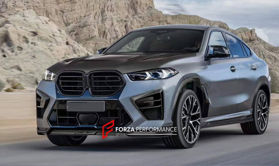 Buy Now CARBON BODY KIT for BMW X6M F96 FACELIFT 2023+ and upgrade car parts from SIR Tuning at the Best Price. Headlights, Tail lights, Bodykits, Navigations, body kit and more - Fast & Free Shipping within Europe, US & Worldwide.
