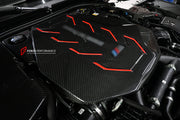 Buy Now CARBON FIBER ENGINE COVER for BMW M5 G90 G99 2024+ and upgrade car parts from SIR Tuning at the Best Price. Headlights, Tail lights, Bodykits, Navigations, Carbon body kit and more - Fast & Free Shipping within Europe, US & Worldwide.